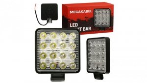 Lampa robocza 48W 4800lm zimna barwa 12-24V OFFROAD CX-34 MEGAKABEL