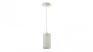 Lampa dekoracyjna wisząca klosz biały mat fi:130mm dł:1300mm E27 max 60W IP20 V-TAC VT-7132-MW