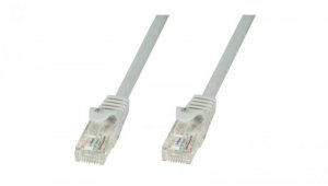 patchcord UTP C6 SZARY /1,5 m/