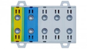 Listwa zaciskowa pięciopolowa 5x50 mm2 (3P+N+PE ) GEP-00108