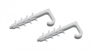 Uchwyt montażowy USMP 3 H, biały, 100szt. / H.7313HP /