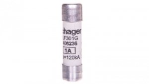 Wkładka topikowa cylindryczna BiWtz 10x38 mm gG 1A 500V AC LF301G /10szt./