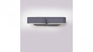 Oprawa elewacja VT-814 12W LED WALL LIGHT COLORCODE:3000K -GREY BODY 8294