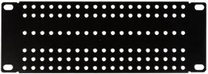 Adapter montażowy RACK 10" 2U z otworowaniem prosty ATTE ADD-RACK10-2U1