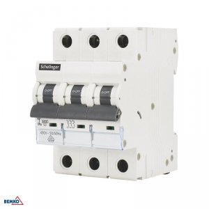 Wyłącznik nadprądowy 6KA 3P B 32A VDE SCHELINGER