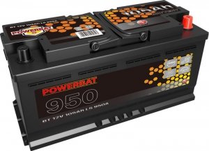 Akumulator AGM samochodowy START-STOP POWERBAT L6 12 V 105 Ah
