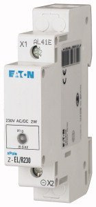 Z-EL/R230 LAMPKA SYGNALIZACYJNA MODUŁOWA 1M 230V AC/DC CZERWONY