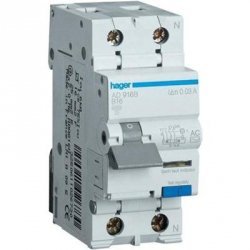 ADC970D/AD970B C 20A/ 30MA/AC WYŁĄCZNIK RÓŻNICONADPRĄDOWY C 20A 1P+N 2M 30MA AC 6KA