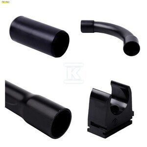 RURA 1540 +3 UCHWYTY +ZŁĄCZKA +KOLANO