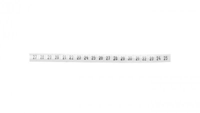 Oznacznik DK2/Z6 /21-30/ biały 89203006 /100szt./