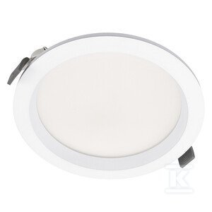DOWNLIGHT ALU D150P 18W/3000/4000K IP44