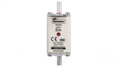 Wkładka bezpiecznikowa NH00 50A gL/gG 500V 50NHG00B