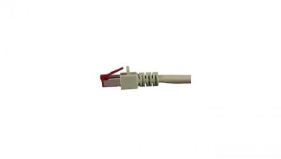 Patchcord SFTP 1m Cat.6 LSZH szary