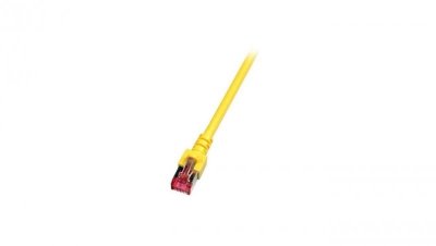 Patchcord SFTP 1,5m Cat.6 LSZH żółty