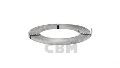 Bednarka pomiedziowana, ocynowana 30x4mm St/Cu/Sn, 0,070mm Cu ok. 25m ok. 24,6kg /C1100295(25M)/