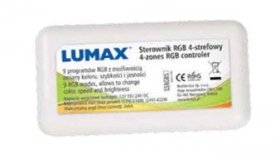 Sterownik RGB 216W/432W 4-strefowy 12V LSRGB5