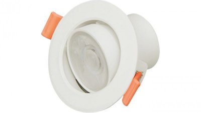 Oprawa downlight podtynk 8W 640lm 6500K 60st IP40 koło HDW083MC