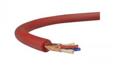 Przewód mikrofonowy PM-01 2x0,22 czerwony Technokabel /100m/