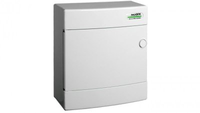 Obudowa instalacyjna PNS skrzynka natynkowa 1x8 modułów 215x236x112mm plastikowa biała IP40 NOARK