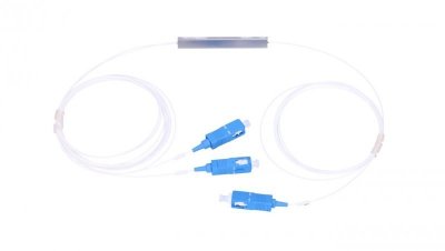Splitter 900um, 1,5m Extralink 1:2 PLC SC/UPC