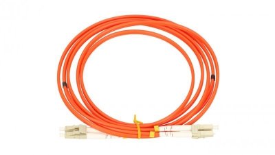 Patchcord Wielomodowy, Duplex, 50/125um, 3mm, 1m Extralink LC/UPC-LC/UPC 1m