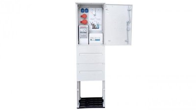 RLB46RBKF Rozdzielnica budowlana z fundamentem 16/5 32/5 2x230V rozdzielnia erbetka złącze pomiarowe budowlana
