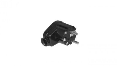 Wtyczka kątowa rozbieralna Uni-Schuko , 2p+Z Schuko , 16A , 250V WT-16U czarny VAYOX