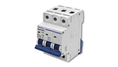 Qoltec Wyłącznik nadprądowy C40 Bezpiecznik AC 40A 3P