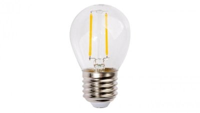 Żarówka LED E27 G45 2W = 23W 230lm 3000K Ciepła 280 Filament GOLDLUX
