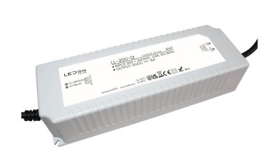 Zasilacz do taśm LED line PRIME 200W-12V wodoszczelny IP67 200W 12V 5 lat gwar.