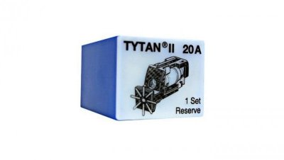 Wkładki bezpiecznikowe, komplet 3 szt.3x20A do Tytan II