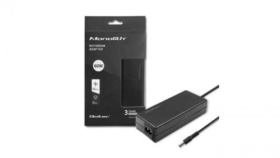 Qoltec Zasilacz desktopowy PREMIUM 60W 12V 5A 5.5*2.5 + kabel zasilający