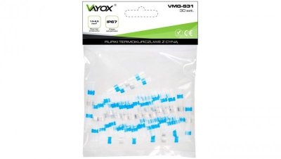 Rurki termokurczliwe z cyną i klejem 1.5-2.5mm 30 szt. VMG-S31 Vayox