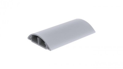 Listwa maskująca przewody TV maskownica uniwersalna napodłogowa naścienna 34x10mm jasno szara 2m KOPOS / 2 m /