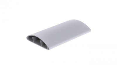Listwa maskująca przewody TV maskownica uniwersalna napodłogowa naścienna 74x20mm jasno szara 2m KOPOS / 2 m /