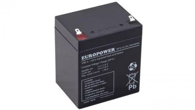 Akumulator AGM EUROPOWER serii EP 12V 5Ah T1 (Żywotność 6-9 lat)