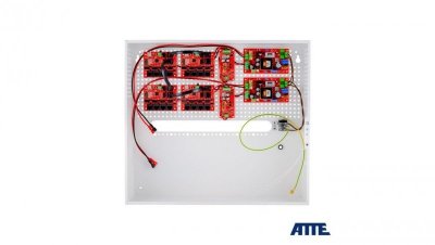 Zestaw buforowy do 17 kamer IP switch PoE 17P+1UP ATTE IPUPS-17-11-H
