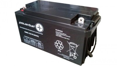 Akumulator AGM Powerbat 12V 65Ah
