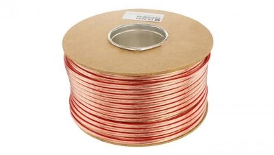 Przewód głośnikowy TLYp 2x0,35 CU miedź Elektrokabel 100m