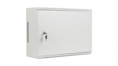Szafa wisząca RACK 19 4U+3U+ DIN typu skrzynka uniwersalna 540x200mm szara CATV Lanberg