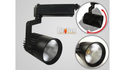 Track light LED Simo szyna 1 faza 15W WW czarny