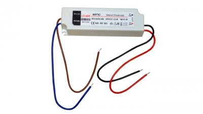 Zasilacz LED 12V 40W napięciowy IP67 plastik EK