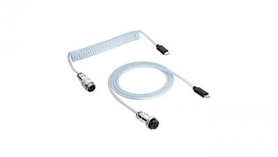 Kabel USB Akyga AK-USB-49 USB type C (m) / USB type C (m) Spiralny Aviator ver. 2.0 3m