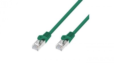 Patchcord LAN Miedź Kabel sieciowy skrętka Extralink Kat.7 S/FTP 3m 20G Zielony
