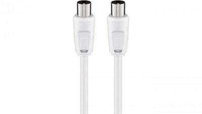 Kabel antenowy ( 70 dB), podwójne ekranowanie - Długość kabla 2.5 m