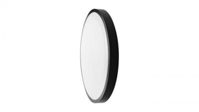 Plafoniera LED 24W 2500lm 4000K Dioda SAMSUNG IP44 Okrągła fi295 Mleczny Czarna Ramka 5 Lat Gwarancji 76371-24