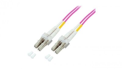 Patchcord światłowodowy OM4 50/125 MM LC-LC Duplex /10 m/