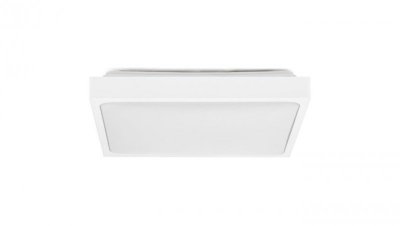 Plafon kwadratowy natynkowy LED 18W 1800lm 4000K IP44 biały barwa NW biała neutralna V-TAC VT-8618W-SQ