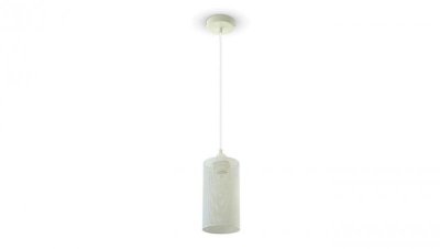 Lampa dekoracyjna wisząca klosz biały mat fi:130mm dł:1300mm E27 max 60W IP20 V-TAC VT-7132-MW