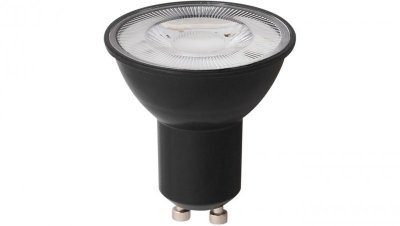 Żarówka LED GU10 Czarna 4,5W = 50W 350lm 6500K Zimna 36 OSRAM Value